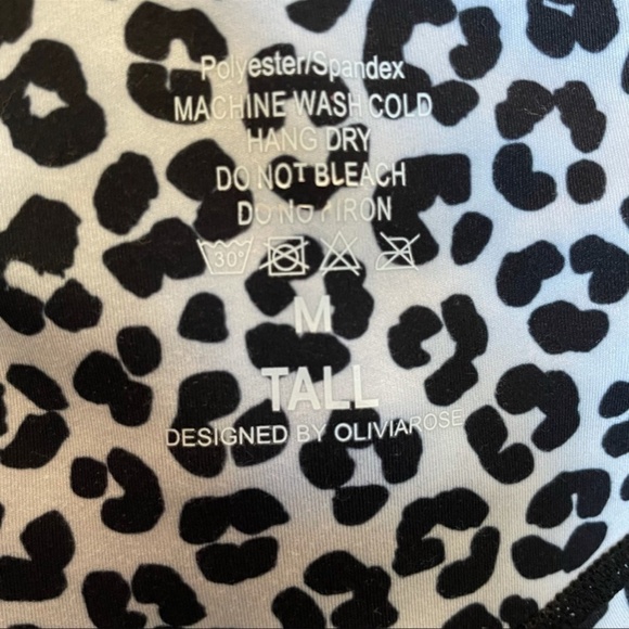 Ethos snow leopard 2 piece bra leggings coordinated set 11300 - Picture 8 of 12